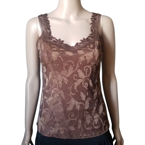 Vintage Arianne Brown Cami - Picture 2 of 9